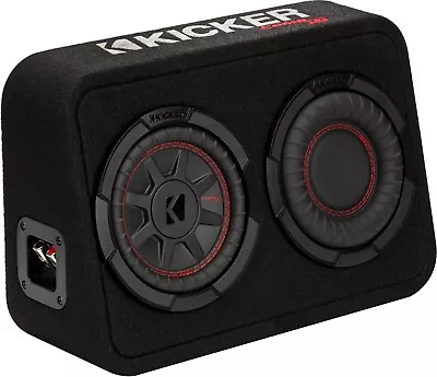 Kicker 48tcwrt672 Car/truck 6.75  Comprt Boxed Subwoofer Loaded Enclosure 2-ohm • $179.99