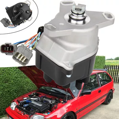 $73.31 • Buy Ignition Distributor For Acura Honda B16A B16A2 B18C DOHC VTEC TD44U TD68U OBD1