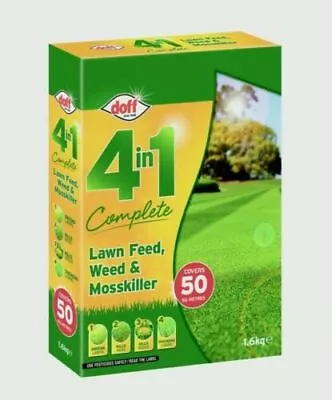 Doff 4 In 1 Complete Lawn Feed Weed & Mosskiller 1.75kg • £9.89