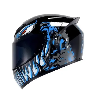 DOT Modular Motorcycle Helmet Full Face Flip Up Moto Helmet • $69.99