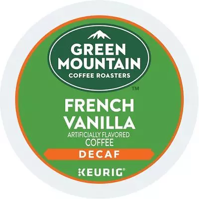 $79.98 • Buy Green Mountain DECAF French Vanilla Coffee 24 To 144 Keurig Kcups Pick Any Size 