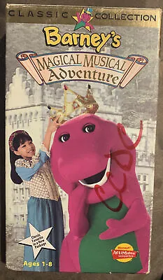 $12.99 • Buy CLASSIC COLLECTION ~ BARNEY'S MAGICAL MUSICAL ADVENTURE ~ VHS, 1993 ~ Age  1-8