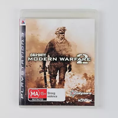 Call Of Duty: Modern Warfare 2 (PlayStation 3 2009) | Free AUS Shipping • $7.95