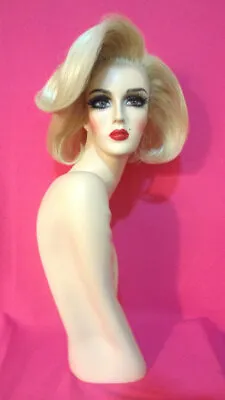 60s MARILYN MONROE Happy Birthday JFK Wig! Lace Front Drag Platinum ALL COLORS • $161.88