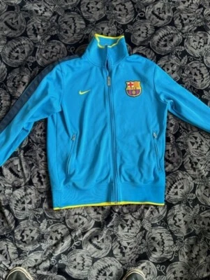 £14.99 • Buy FC Barcelona Zipped Jacket Medium Mens Blue 