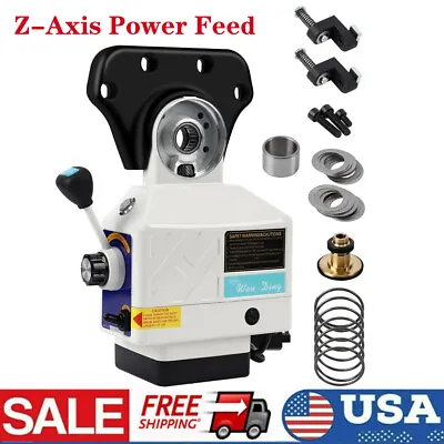 Z-Axis Power Feed 450 Lbs Torque For Bridgeport Type Milling Machines 0-200 RPM • $144.43