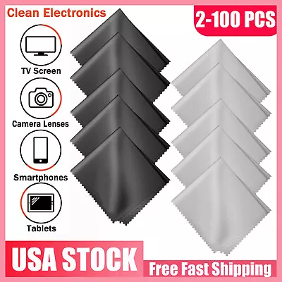 Microfiber Cleaner Cleaning Cloth For Phone Screen Camera Lens Eye Glasses Lot • $25.99