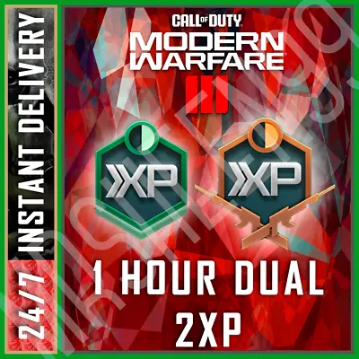 Call Of Duty Modern Warfare 3 III 1 Hour Dual Weapon XP Bonus Codes  2XP CoD MW3 • £4.49