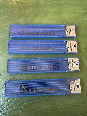 Vintage Staedtler Mechanical Pencil Mars Lumograph Various Leads Full Germany • $24