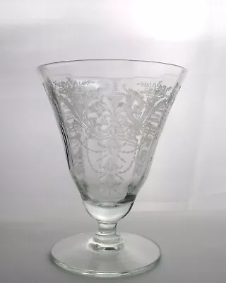 Morgantown Glass Milan Etched 16 Panel Optic Stemware Juice Glass(es) • $18