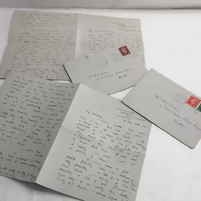 £9 • Buy WWII Letters 4 Lansdown Place East , Bath RAF Mildenhall St Edmunds Handwritten 