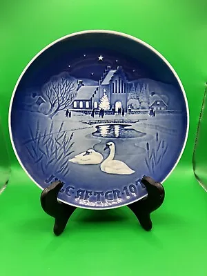 Vintage Bing & Grondahl B&G 1974 Jule Aften Christmas Plate Stand Not Included • $7.99