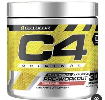 C4 Original Preworkout Fitness Powder Fruit Punch 12.7Oz ATS+ • $70