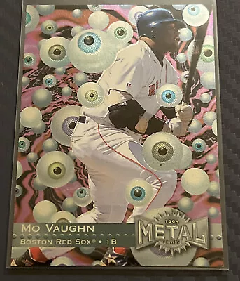 1996 Fleer Metal Universe Mo Vaughn #21 Boston Red Sox  • $2.99