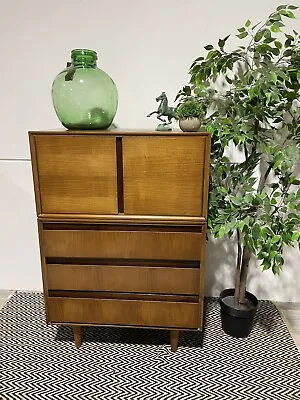 Meredew Chest Of Drawers Cupboard Retro Vintage Mid Century • £595