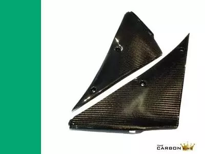 Kawasaki Zx6r 2005-06 Carbon Inner Fairing Panels Trims Twill Gloss Weave Fibre • £69.99