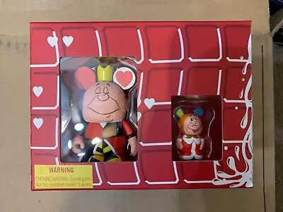 Vinylmation Queen Of Hearts W/Mini King Alice In Wonderland Limited Edition NIB • $29.99