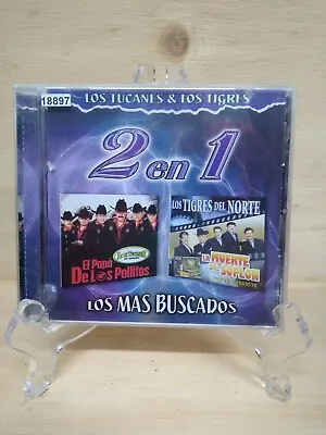 Los Tucanes & Los Tigres 2 En 1 Los Mas Buscados • $40