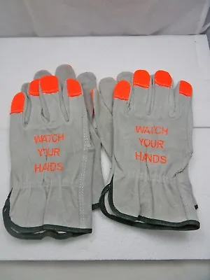 2 New Pairs Memphis 3100HVIS Hi Vis Work Gloves Size Small Free Ship • $13.14