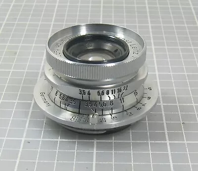 Leica Ernst Leitz Wetzler Summaron 3.5cm F/3.5 LTM Screw Lens Read! • $74.95