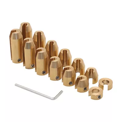 Reusable 14Pcs Universal Motorcycle Brass Wheel Spoke Balance Weights Refill Kit • $28.76