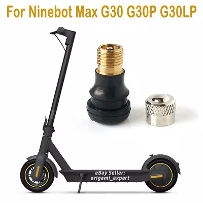 Vacuum Tubeless Air Valve For Ninebot Max G30 P LP Tires Electric Scooter Segway • $3.99