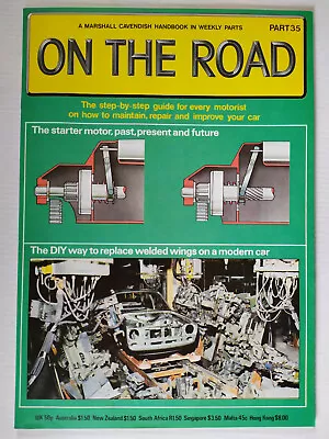 On The Road Marshall Cavendish Motoring Car Magazine Partworks 1980  Number 35 • £4.49