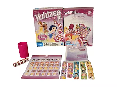 Hasbro Disney Princess Yahtzee Jr. 2-4 Players  4+ Preschool Board Game • $3.40