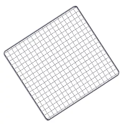  304 Stainless Steel BBQ Mesh Child Griddle For Gas Grill Nonstick Bakeware • £11.29