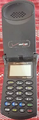 Vintage Motorola Verizon StarTAC Cell Flip Phone W/ Battery • $14.99