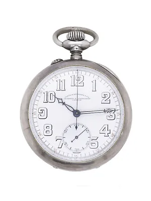 Vacheron & Constantin Open Face Pocket Watch Corps Of Engineers Circa 1920 • $2486