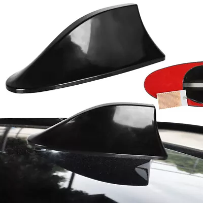 Universal Car Roof Aerial Radio AM/FM Signal Shark Fin Antenna Ariel Arial ABS • £6.29