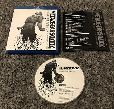 Metal Gear Solid 4 Guns Of The Patriots Limited Bonus Disc Blu-Ray OST **RARE!** • $20.39