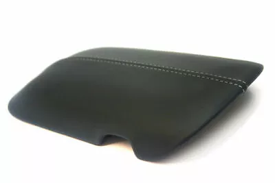 Fits 15-20 Ford Mustang Vinyl Center Console Armrest Cover Black Gray Stitch • $37.99