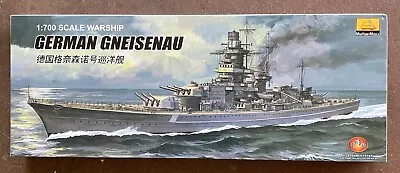 Mini Hobby Models WWII German Gneisenau Warship 1/700 Scale Model Kit # 80916 • $36.93