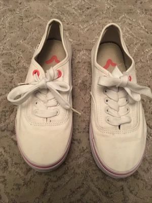 £18 • Buy Womens White VOI Punps UK 5 Pink Trim Silver Logo (B41)