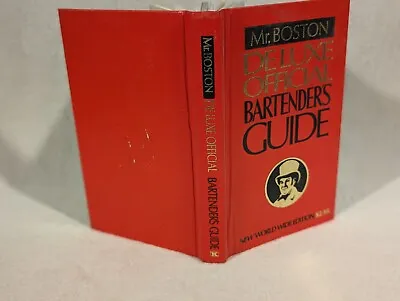 Mr. Boston Deluxe Official Bartender's Guide 1978 Cocktail Bar Drink Recipes Vtg • $18.50