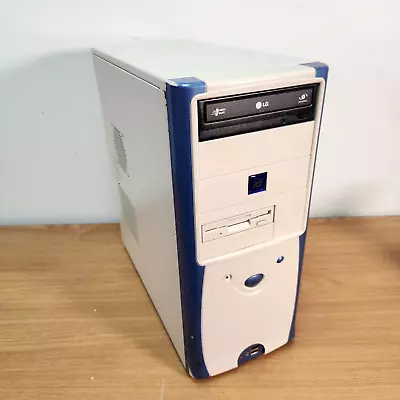 Vintage Pentium 4 3GHZ PC Tower Desktop Computer 1.5GB RAM 500GB IDE SEAGATE HD • $499.95