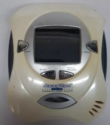 2004 Hasbro VideoNow Color Personal Video Player Off White With 10 Video Disc • $25.99