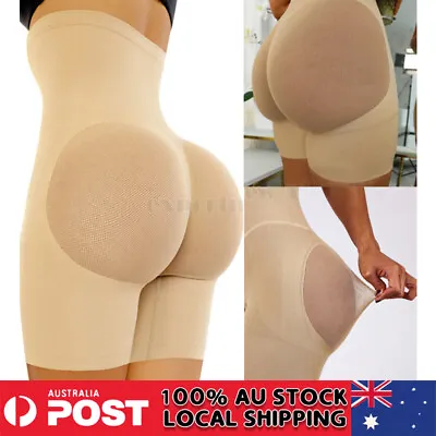 Women High Waist Lifting Butt Enhancer Girdle BBL Shorts Shapewear Mesh Buttocks • $23.79