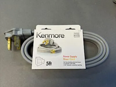 Dryer Power Cord 3 Prong 5ft 220V 30AMP For Electric Dryer New • $8