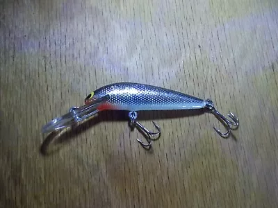 Bagley Diving Bang-o-lure #2 Black/Silver Foil  SUPER CLEAN (Never Used)  1/24 • $16.75