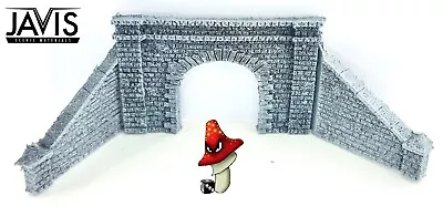 Javis N Gauge Tunnel Portal Single Track Side Walls Resin Model Kit  • £8.99