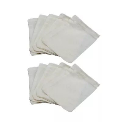£3.66 • Buy Cheesecloth Bags Small Tea Bags Coffee Filter Bag Reusable Cotton Tea