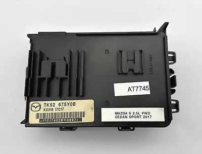 OEM 16-21 Mazda 6 CX-5 CX-9 2.5L BCM BCU Rear Body Control Computer Module Unit • $89
