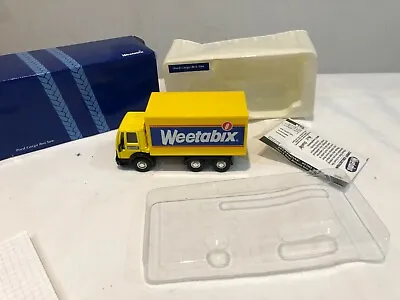 £10.80 • Buy Corgi Weetabix Diecast 59603 Ford Cargo Box Van Boxed Model Truck Delivery Lorry