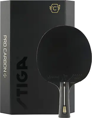 STIGA Pro Carbon+ Table Tennis Bat For Advanced Players • £141.11