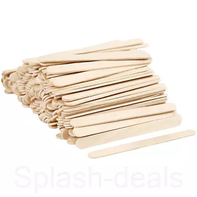 Wooden Lollipop Sticks Lolly - Natural Craft Lollies Ice Pops Wood - Choose Qty • £26.99