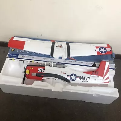 Eflite T-28 Trojan 1.2m PNP With Smart A-EFL18375 - Brand New - Damaged Box • £249.95