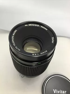 Vivitar 90mm 1:2.8 Auto Telephoto Macro No 28701248 062mm • $230